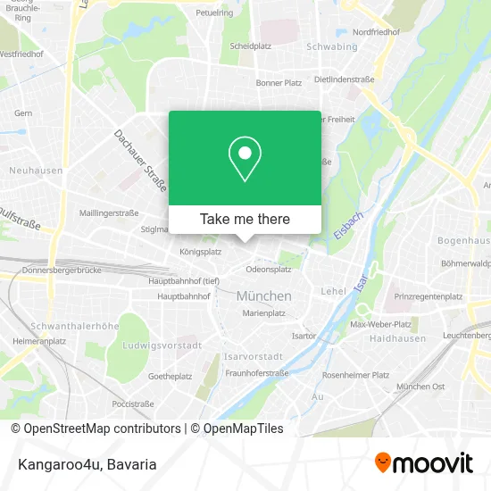 Kangaroo4u map