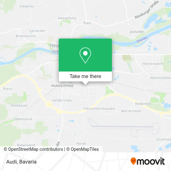 Audi map