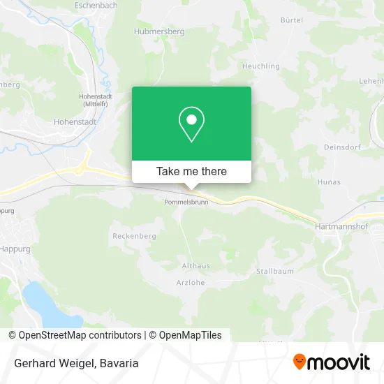 Gerhard Weigel map