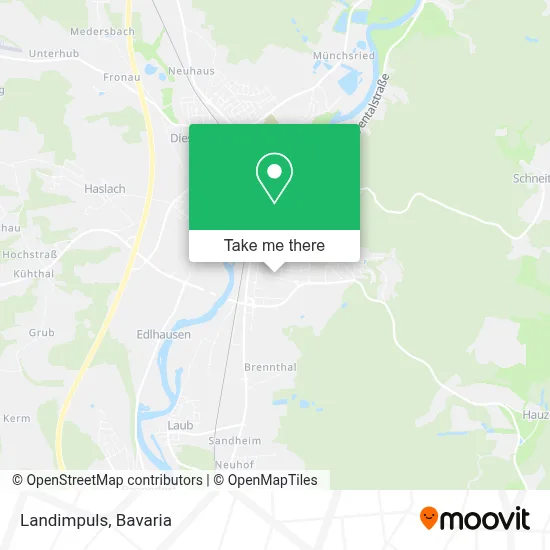 Landimpuls map