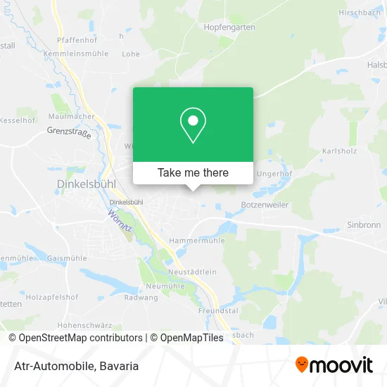 Atr-Automobile map