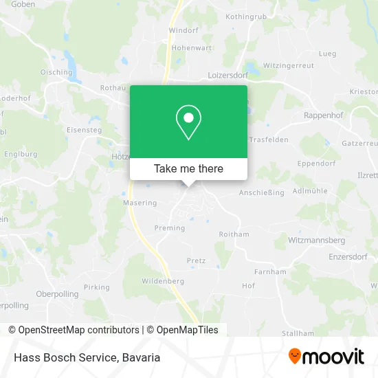 Hass Bosch Service map