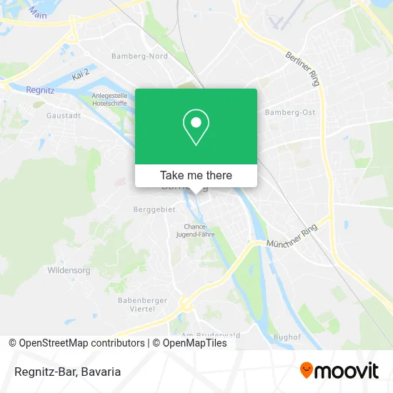 Regnitz-Bar map