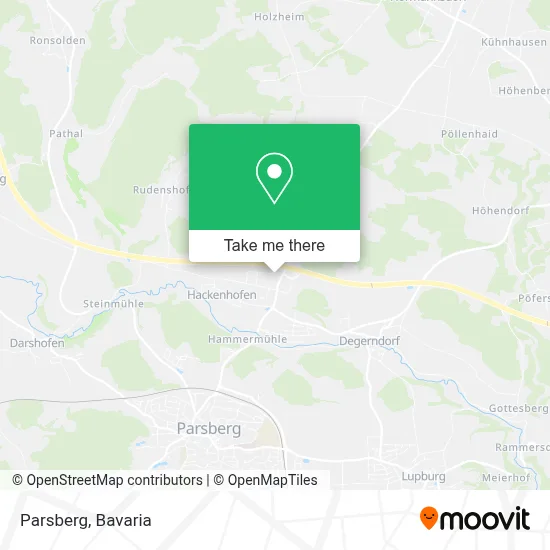 Parsberg map