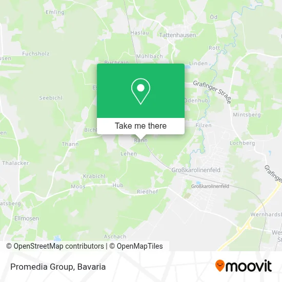 Promedia Group map