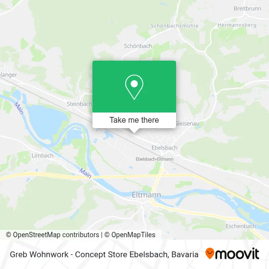 Greb Wohnwork - Concept Store Ebelsbach map