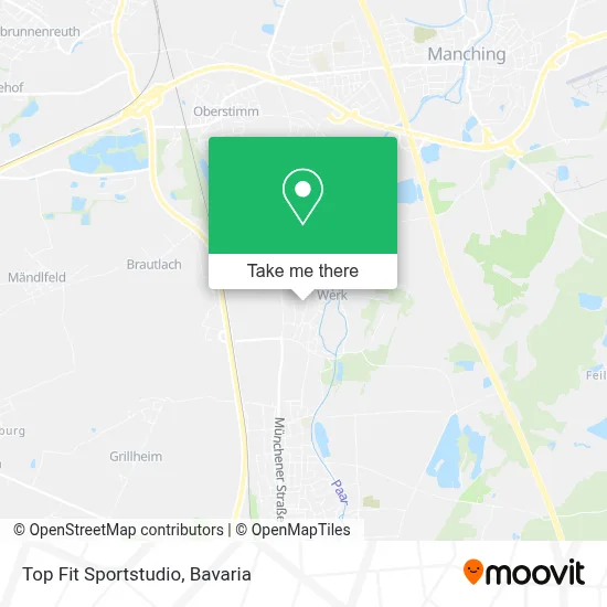 Top Fit Sportstudio map