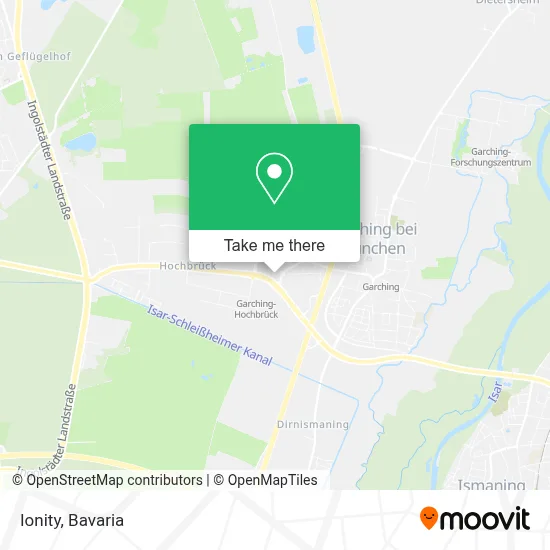 Ionity map
