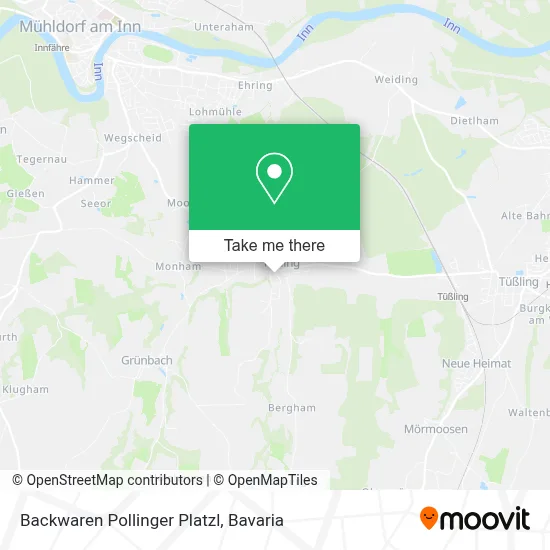 Backwaren Pollinger Platzl map