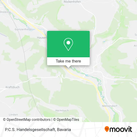 P.C.S. Handelsgesellschaft map