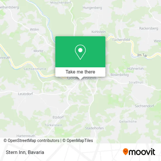 Gasthof Stern map