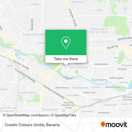 Creativ Colours Gmbh map