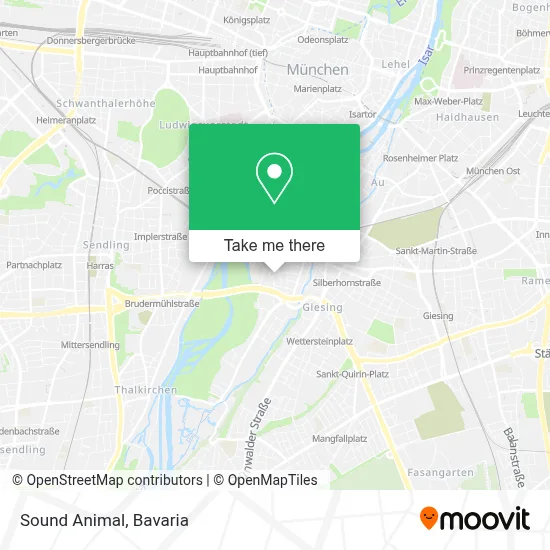 Sound Animal map