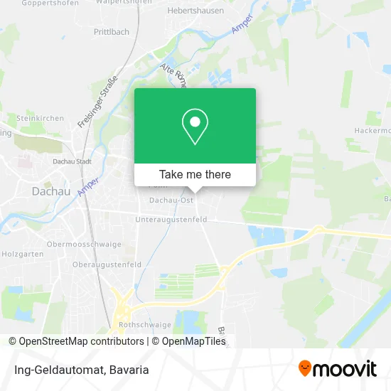 Ing-Geldautomat map