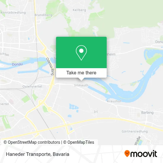 Haneder Transporte map