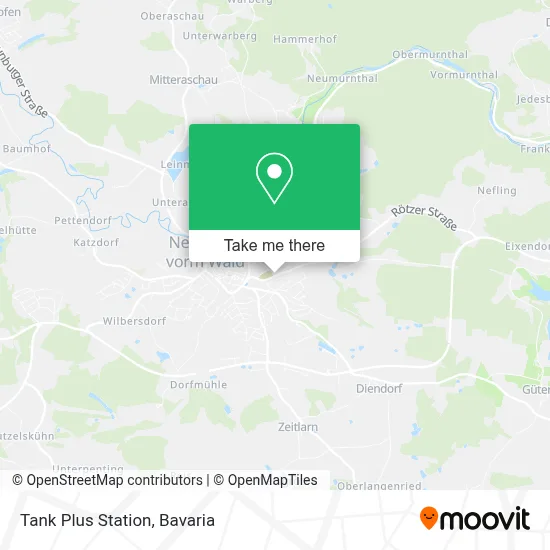 Tank Plus Station map