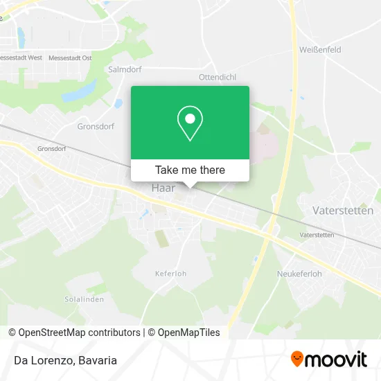 Da Lorenzo map