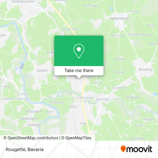 Rougette map