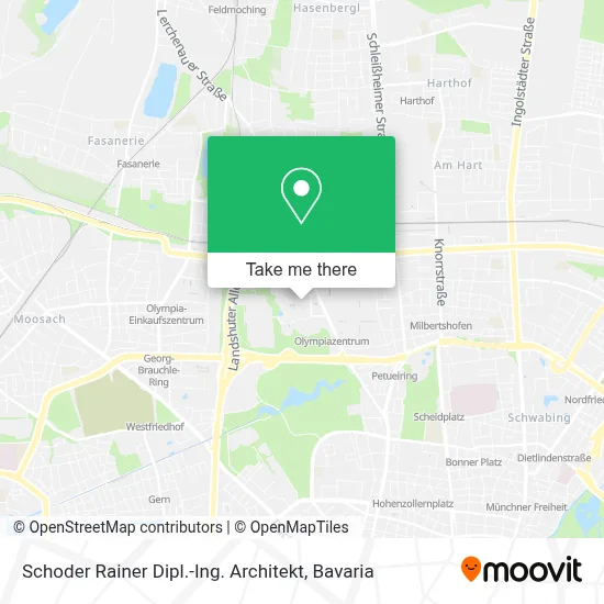 Schoder Rainer Dipl.-Ing. Architekt map