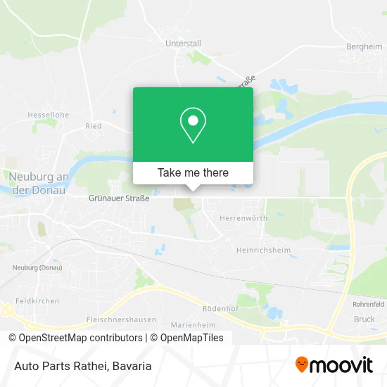 Auto Parts Rathei map