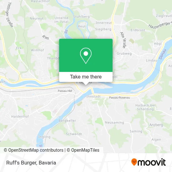 Ruff's Burger map