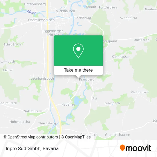 Inpro Süd Gmbh map