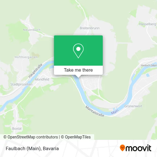 Faulbach (Main) map