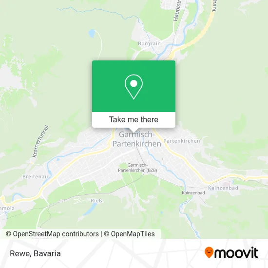 Rewe map
