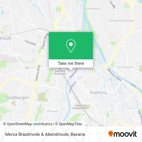 Merza Brautmode & Abendmode map