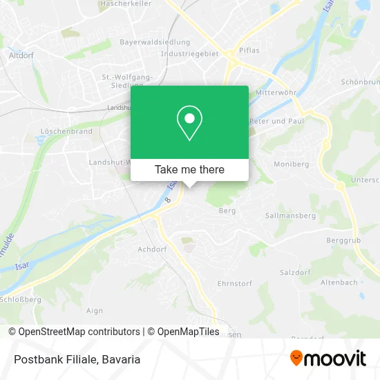 Postbank Filiale map