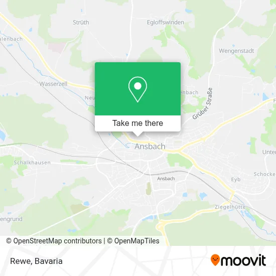 Rewe map
