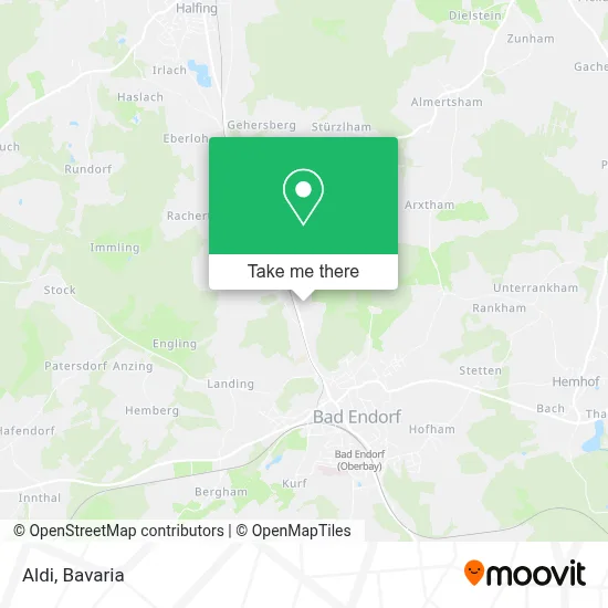 Aldi map