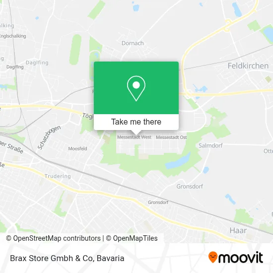 Brax Store Gmbh & Co map