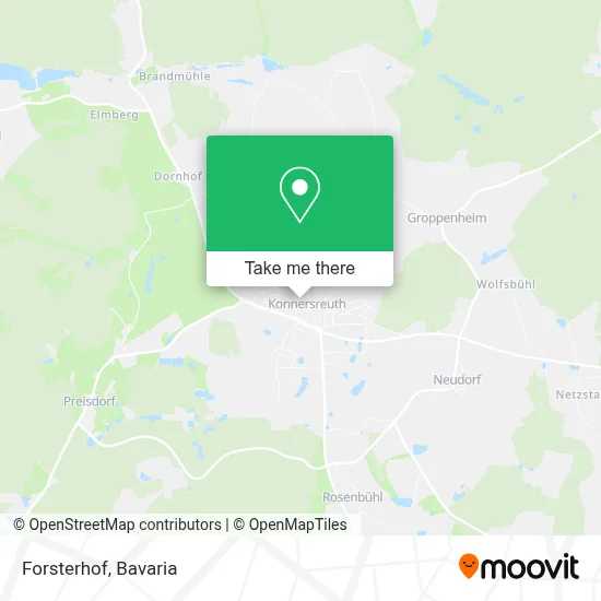 Forsterhof map