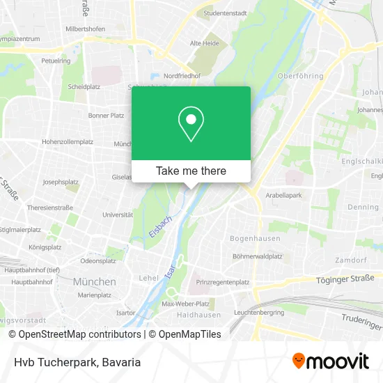 Hvb Tucherpark map