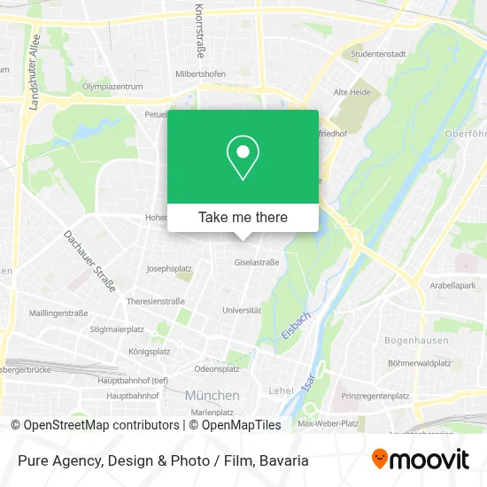 Pure Agency, Design & Photo / Film map