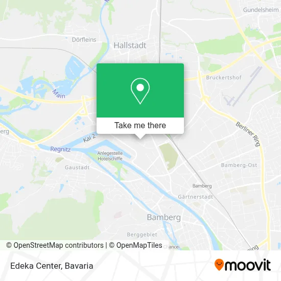 Edeka Center map