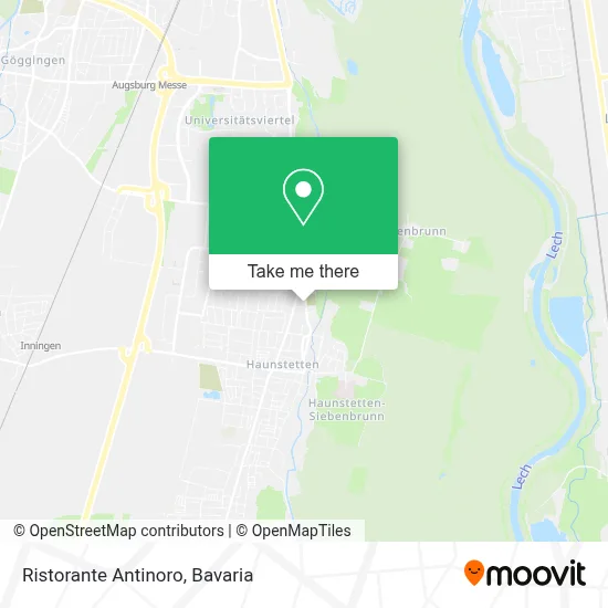 Ristorante Antinoro map