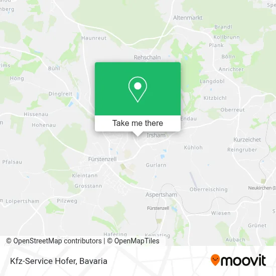 Kfz-Service Hofer map