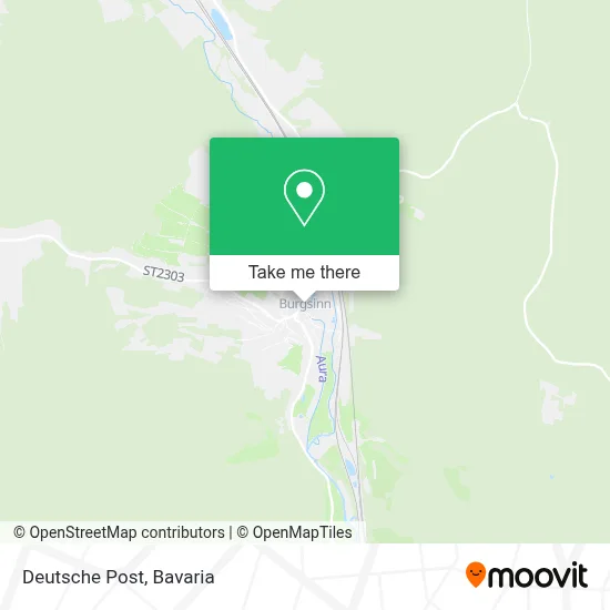 Deutsche Post map