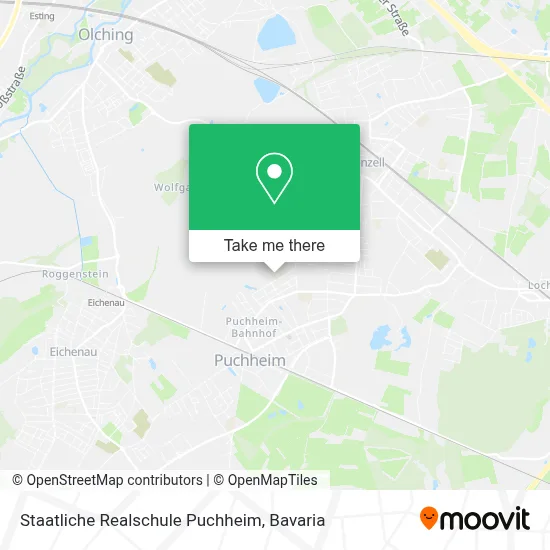 Staatliche Realschule Puchheim map
