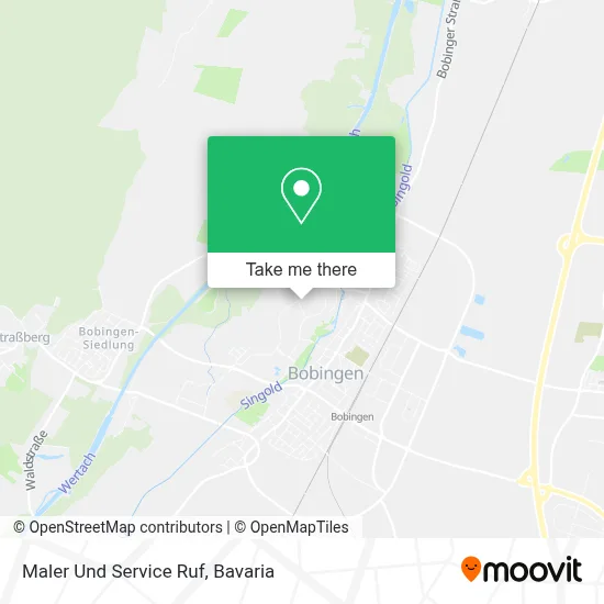 Maler Und Service Ruf map