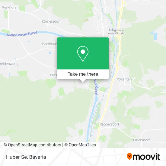 Huber Se map