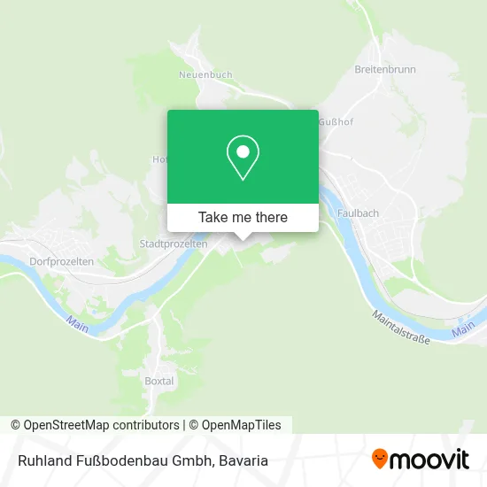 Ruhland Fußbodenbau Gmbh map