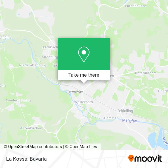 La Kossa map