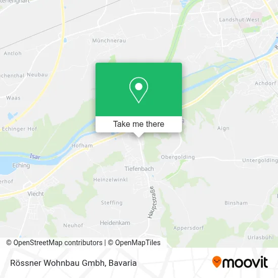 Rössner Wohnbau Gmbh map