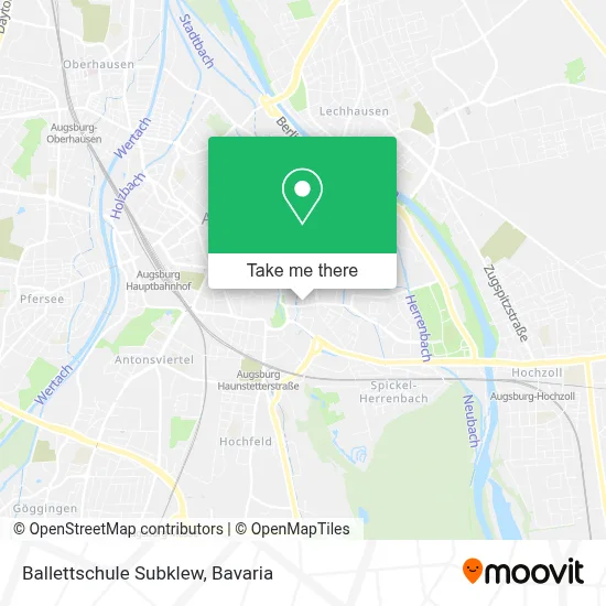 Ballettschule Subklew map