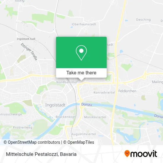 Mittelschule Pestalozzi map