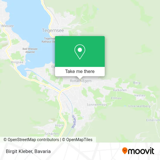 Birgit Kleber map