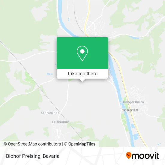 Biohof Preising map